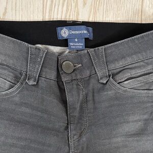 Democracy size 4 gray jeans.